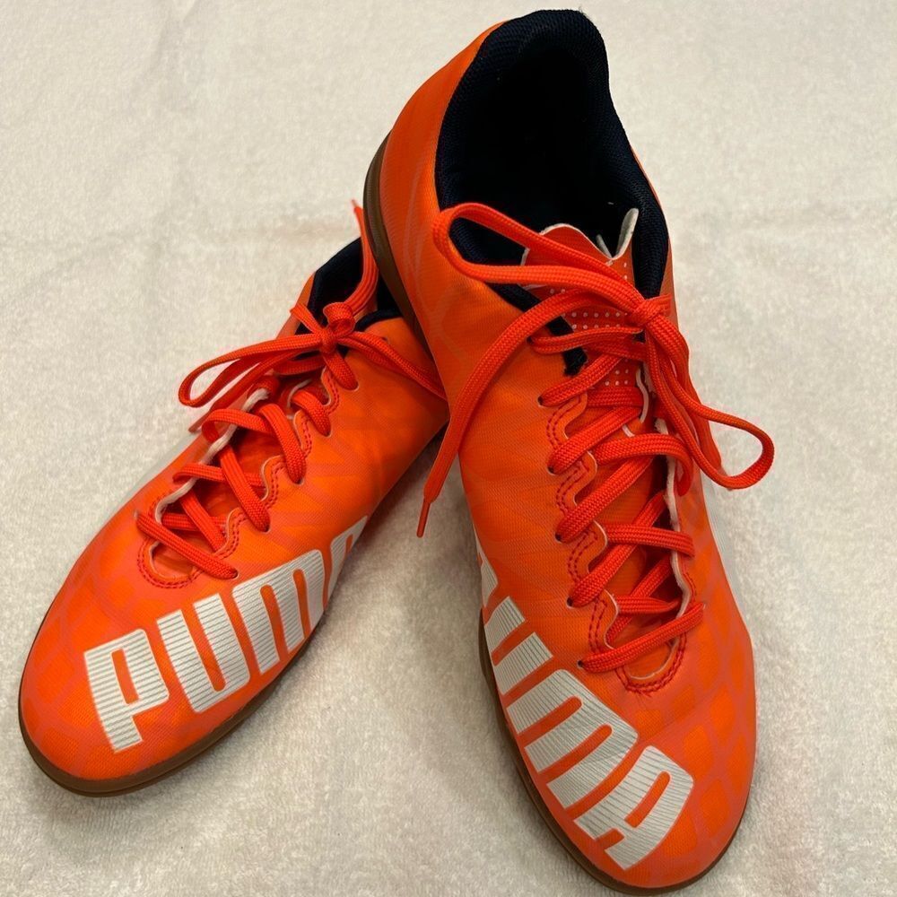 Puma Orange Athletic Shoes for Sports Performance